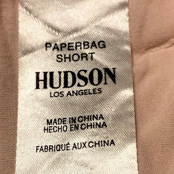 Hudson Jeans Paper Bag Shorts. New With Tickets. Size 33. - Picture 9 of 11